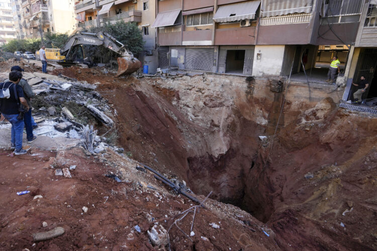 Israeli Airstrike Hits Central Beirut for First Time in Nearly a Year